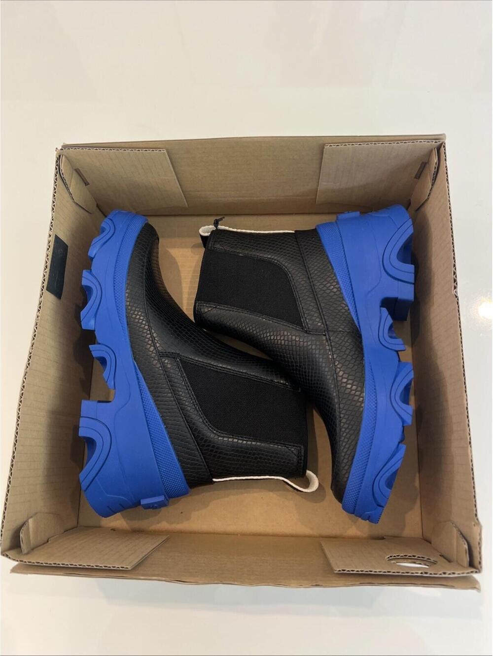 $179 New SOREL Brex Chelsea Boot Size 6 Womens Black Blue Waterproof - Picture 6 of 6